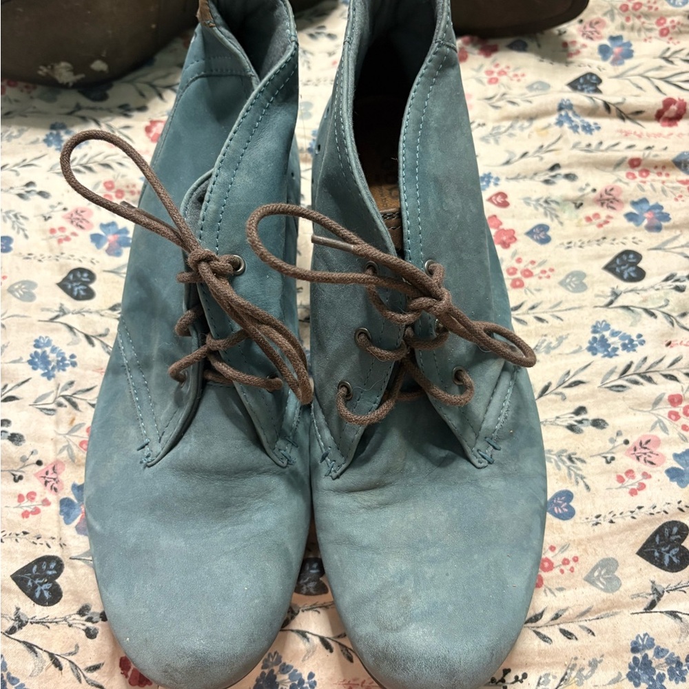 Women's Blue Ankle Boots